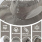UPF50+ Mens Sun Hat Wide Brim Fishing Hat Sun Protection Cap for Men Women Portable Airy Mesh Beach Bucket Hat Cool Grey