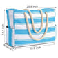 Beach Bags for Women Large Waterproof Beach Tote Bag Zipper Beach Bags Waterproof Sandproof Swim Pool Bag Large Tote