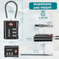 TSA Approved Luggage Locks (3 Count)