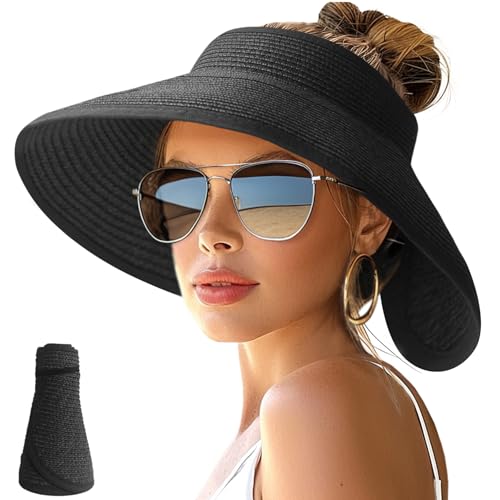 Sun Hats for Women Wide Brim Roll