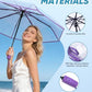 Windproof Travel Umbrellas for Rain and Sun (2 Count)