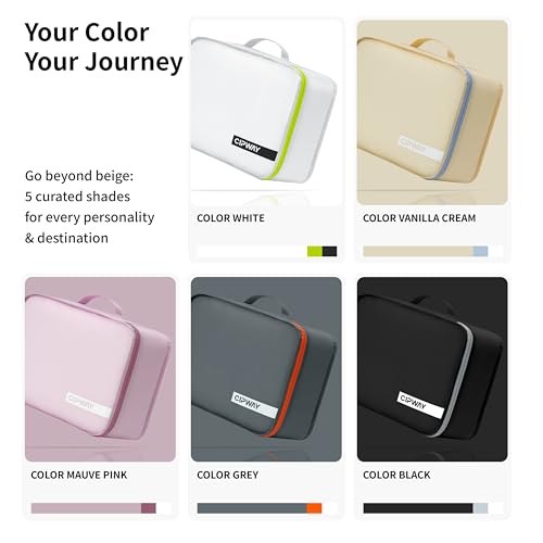 Packing Cube for Travel Suitcase 5 Set Grey