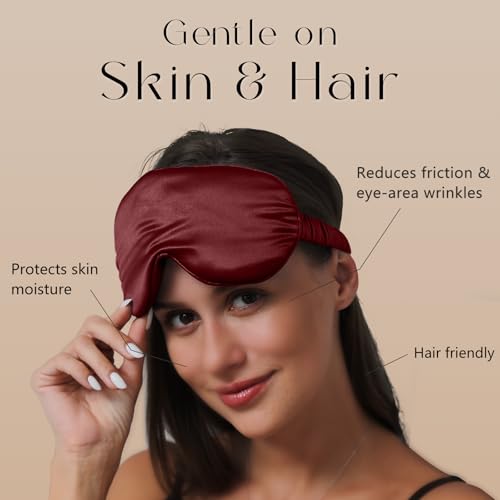 Adjustable 3D 22 Momme 100% Mulberry Silk Sleep Mask