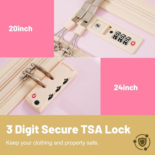 Luggage Sets Front Opening (2 Count)
