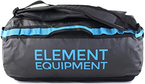Trailhead Duffel Bag Shoulder Straps Waterproof Black