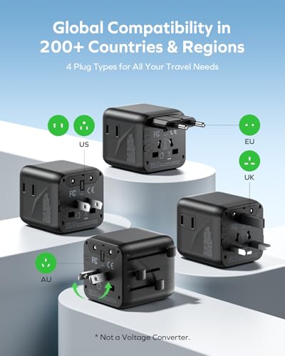Mini Universal Travel Adapter for US