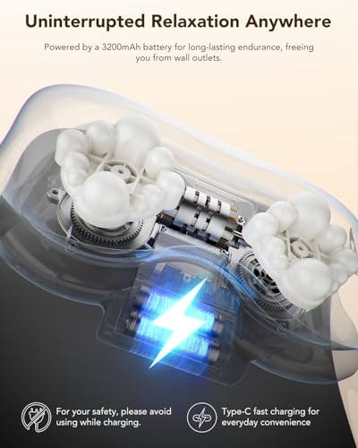 VS500 Cordless Back Massager for Stress Relief Deep Tissue