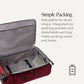 Sion Softside Expandable Spinner Luggage Durable Lightweight Travel Suitcase