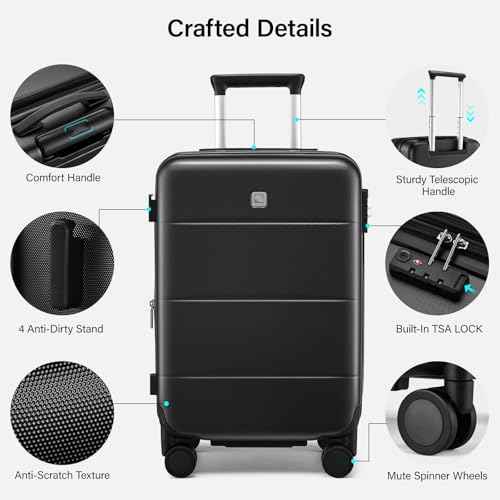 26 Inch Luggage with Spinner Wheels