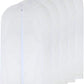 Dress Bags for Hanging Clothes 24'' x 54'' Long Dress Hanging Garment Bag White Breathable Garment Bags for Hanging Clothes Full Zipper Dust Cover for Storage Closet Pack of 6