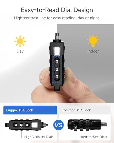 2 Pack TSA Locks for Luggage (2 Count)