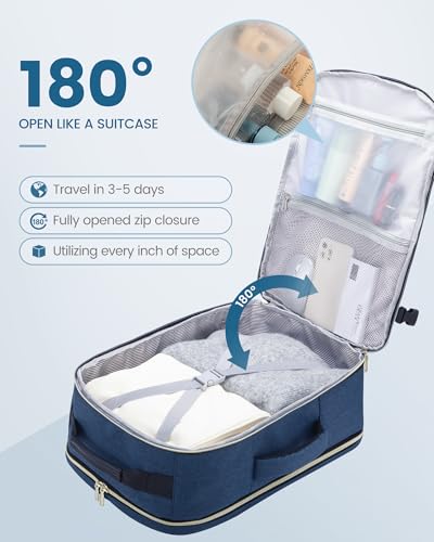 40L Travel Backpack Flight Approved Carry on Backpack