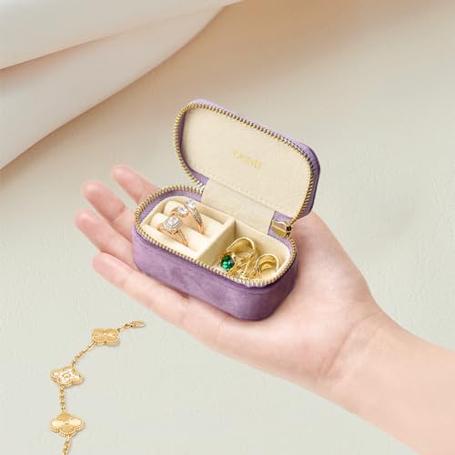 Small Travel Jewelry Case