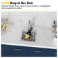 13x15In Stainless Steel Kitchen And Bar Sink