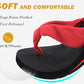 Flip Flops for Women Arch Support Summer Beach Sandals Red Size 9.5