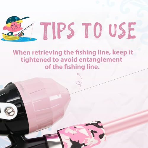 2 Pack Kids Fishing Pole