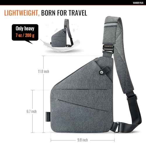 PLUS Anti Theft Crossbody Bag