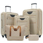Softside Luggage Set Lightweight 3 Piece Suitcase with Duffel Bag (3 Count)