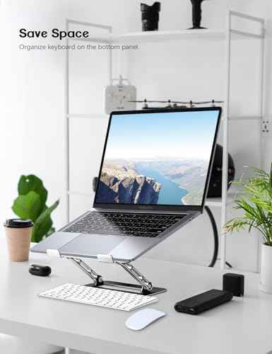 Adjustable Laptop Stand for Desk