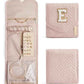 Travel Jewelry Organizer Case E Initial Jewelry Roll