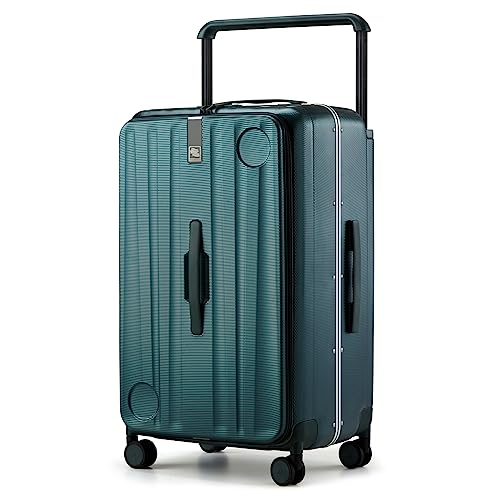Multifunctional 26 Inch Hard Shell Suitcases with Wheels Travel Approved Luggage Large Rolling Suitcase Checked Luggage for Women Men