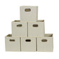 Fabric Storage Bins 6 Piece Set (6 Count)