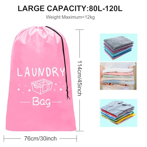 2 Pack Extra Large Travel Laundry Bag (2 Count)