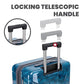 Matrix 20 Inch Carry On Expandable Hardside Upright Suitcase with 360° Spinner Wheels