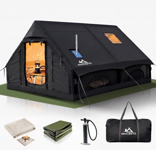 129 ft² Large Inflatable Tent for Camping
