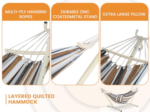 LazyDaze Hammocks Double Hammock with Stand