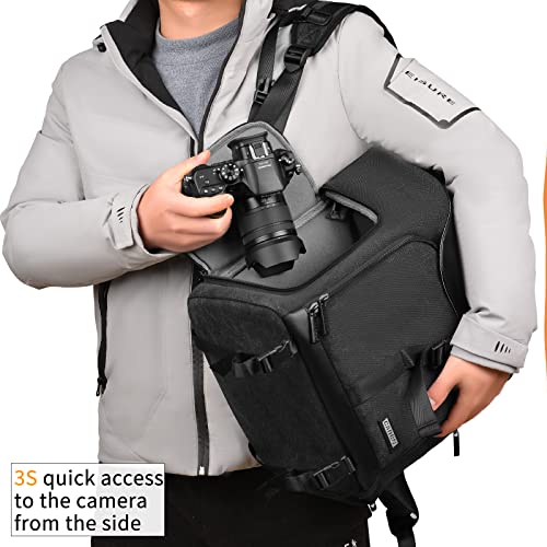 Camera Backpack Canvas Photography Bag for DSLR