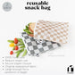 Roamio Reusable Sandwich and Snack Bags