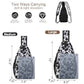 Crossbody Bags for Women Men Trendy Sling Bag Backpack Chest Bag