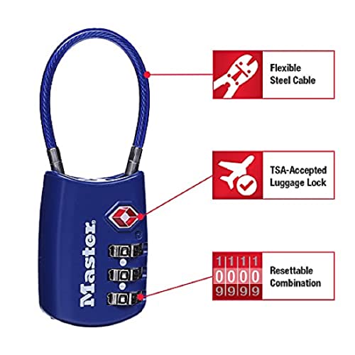 TSA Approved Combination Luggage Lock (2 Count)