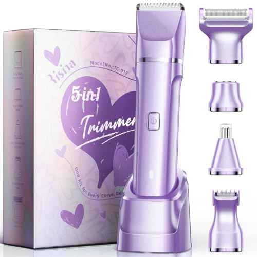 5-in-1 Bikini Trimmer for Women, Gifts for Women, Grooming Kit