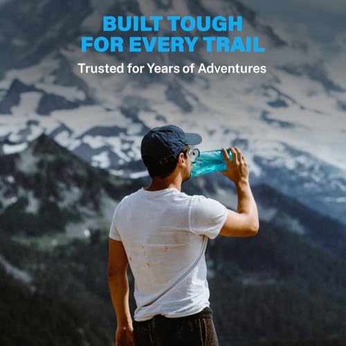 Collapsible Water Bottle with Carabiner