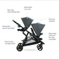 Ready2Grow 2.0 Double Stroller