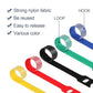 150PCS 8 Inch Cable Ties Reusable Multi (150 Count)
