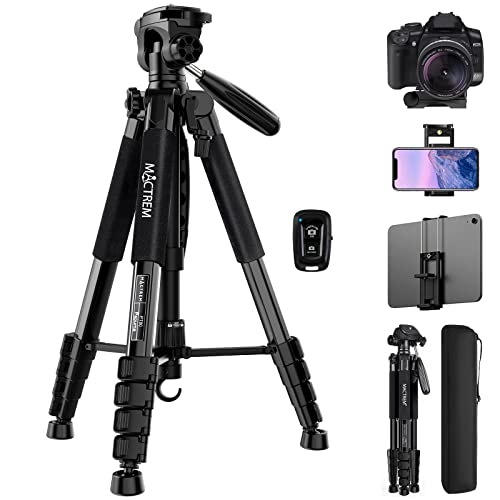 75in Aluminum Lightweight Travel Tripod for DSLR Camera Phone iPad