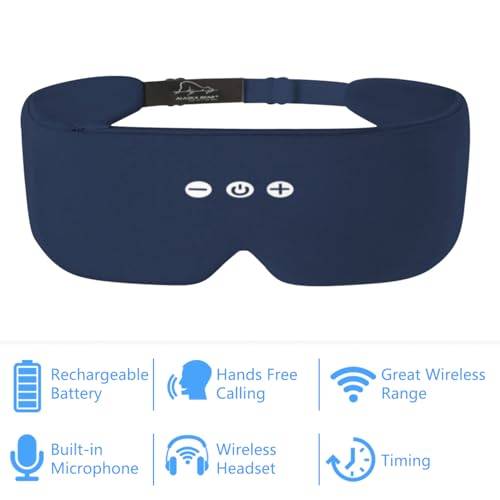 Bluetooth Eye Mask and Sleep Headphone w