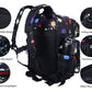Military Tactical Backpack for Men and Women 45L Army 3 Days Assault Pack Bag Large Rucksack with Molle System Black with multi
