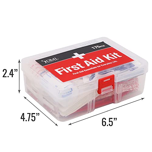 175 Piece First Aid Kit for Minor Injuries