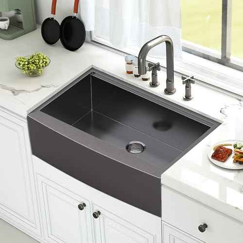 33 x 22 in Farmhouse Workstation Undermount Sink
