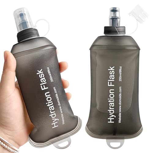 GYGYL Soft Flask Collapsible Water Bottle for Sports (2 Count)