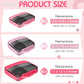 5 Pcs Packing Cubes for Suitcase Large Travel Cubes Carry on Luggage Organizer Bags for Clothes Accessories (5 Count)