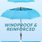 Windproof Travel Umbrellas for Rain and Sun
