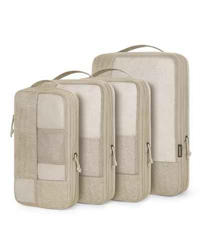 Compression Packing Cubes for Travel (4 Count)