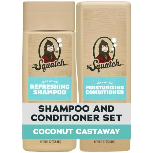 Men's Natural Shampoo and Conditioner Set (22 Fl Oz)