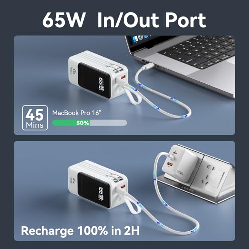 65W Power Bank for Laptop