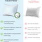 Small Cooling Memory Foam Travel Pillows for Airplanes